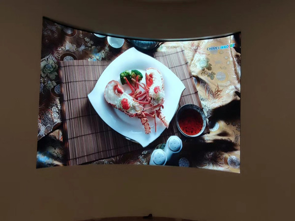 康定室内P2.5弧形LED屏